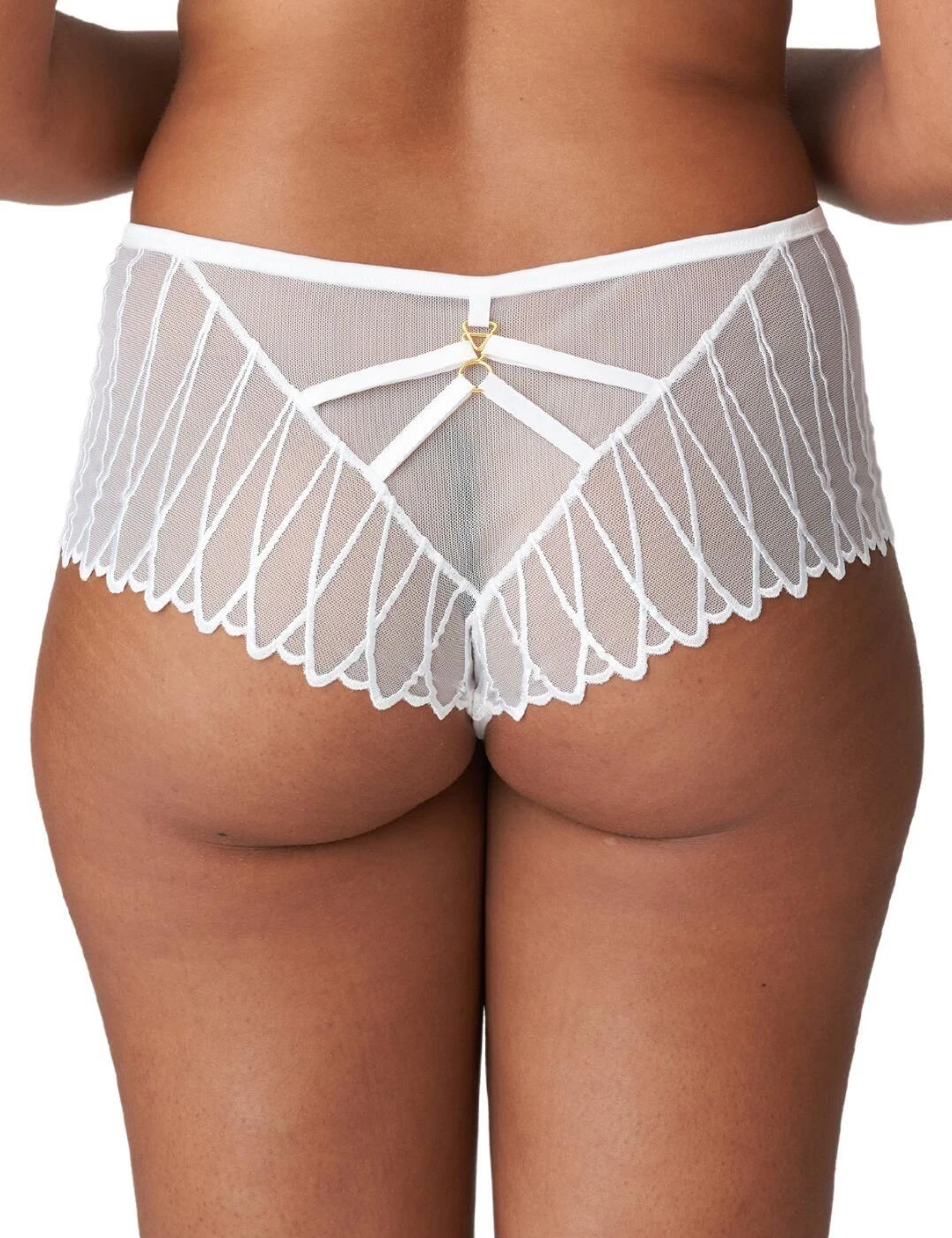 Prima Donna Arthill Luxury Thong - White 2 Prima Donna Arthill Luxury Thong - White - Image 2