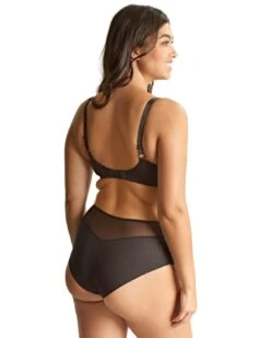 Panache Tango Essence Deep Brief - Black -Belle Lingerie Store 63665 panache tango essence deep brief black 5