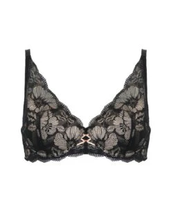 Pour Moi Atelier Lace High Apex Padded Bra - Black/Cosmetic 10 Pour Moi Atelier Lace High Apex Padded Bra - Black/Cosmetic -Belle Lingerie Store 63852 pour moi atelier lace high apex padded bra blackcosmetic 4