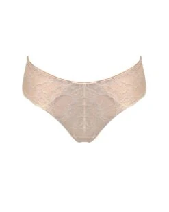 Pour Moi Atelier Lace Brazilian Brief - Ivory/Champagne -Belle Lingerie Store 63854 pour moi atelier lace brazilian brief ivorychampagne 4