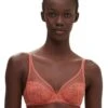 Simone Perele Amazone Plunge Full Cup Bra - Texas Pink