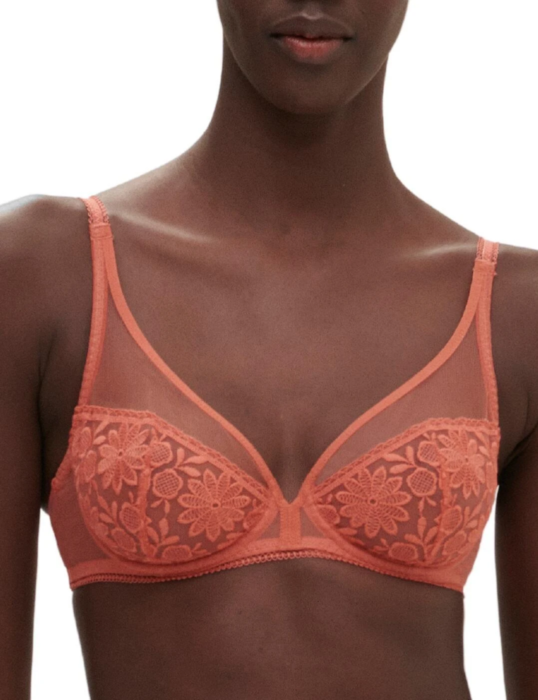 Simone Perele Amazone Plunge Full Cup Bra - Texas Pink 5 Simone Perele Amazone Plunge Full Cup Bra - Texas Pink - Image 5