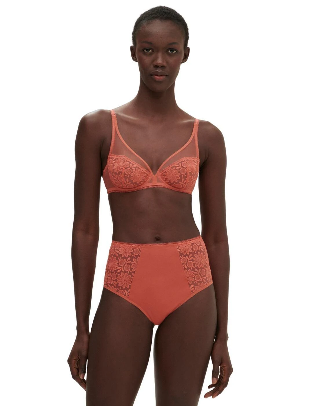 Simone Perele Amazone Plunge Full Cup Bra - Texas Pink 6 Simone Perele Amazone Plunge Full Cup Bra - Texas Pink - Image 6