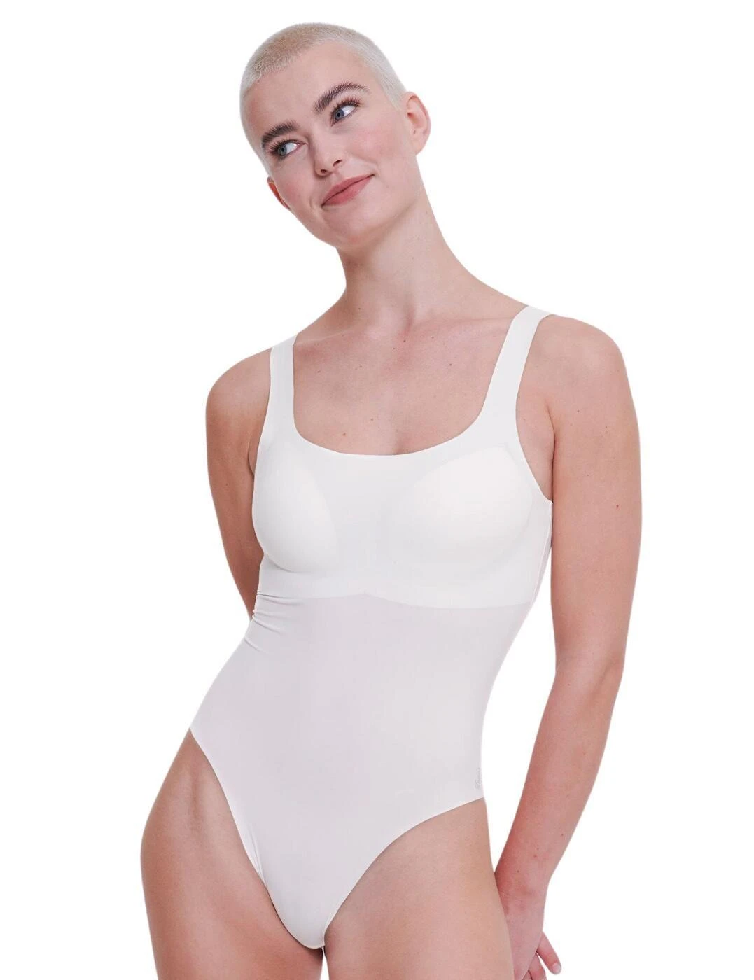 Sloggi Zero Feel Bodysuit - Silk White 1 Sloggi Zero Feel Bodysuit - Silk White