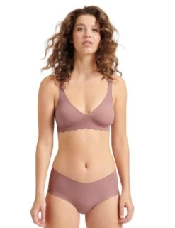 Sloggi Zero Microfibre Shorty Brief - Cacao -Belle Lingerie Store 63959 sloggi zero microfibre shorty brief cacao 5