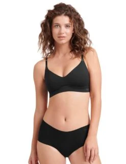 Sloggi Zero Modal Shorty Brief - Black -Belle Lingerie Store 63962 sloggi zero modal shorty brief black 5