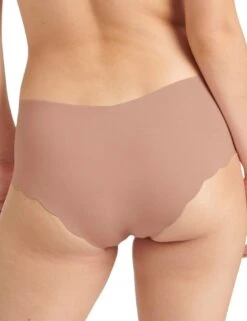 Sloggi Zero Modal Shorty Brief - Cameo Brown -Belle Lingerie Store 63962 sloggi zero modal shorty brief cameo brown 2