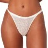 Triumph Signature Sheer Thong - Ecru White