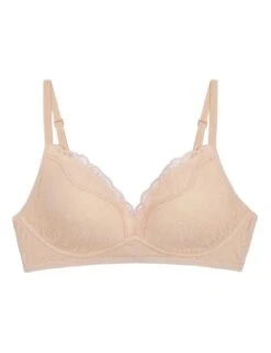 Triumph Fit Smart Padded Bra - Light Brown 9 Triumph Fit Smart Padded Bra - Light Brown -Belle Lingerie Store 63966 triumph fit smart padded bra light brown 4