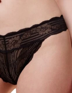 Triumph Lift Smart Brazilian Brief - Black -Belle Lingerie Store 63967 triumph lift smart brazilian brief black 4