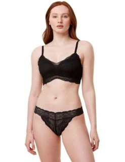 Triumph Lift Smart Brazilian Brief - Black -Belle Lingerie Store 63967 triumph lift smart brazilian brief black 5