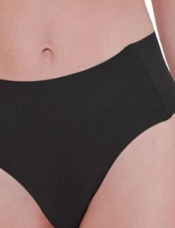 Sloggi Zero Feel High Waist Brief - Black -Belle Lingerie Store 63974 sloggi zero feel high waist brief black 4