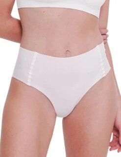 Sloggi Zero Feel High Waist Brief - Silk White