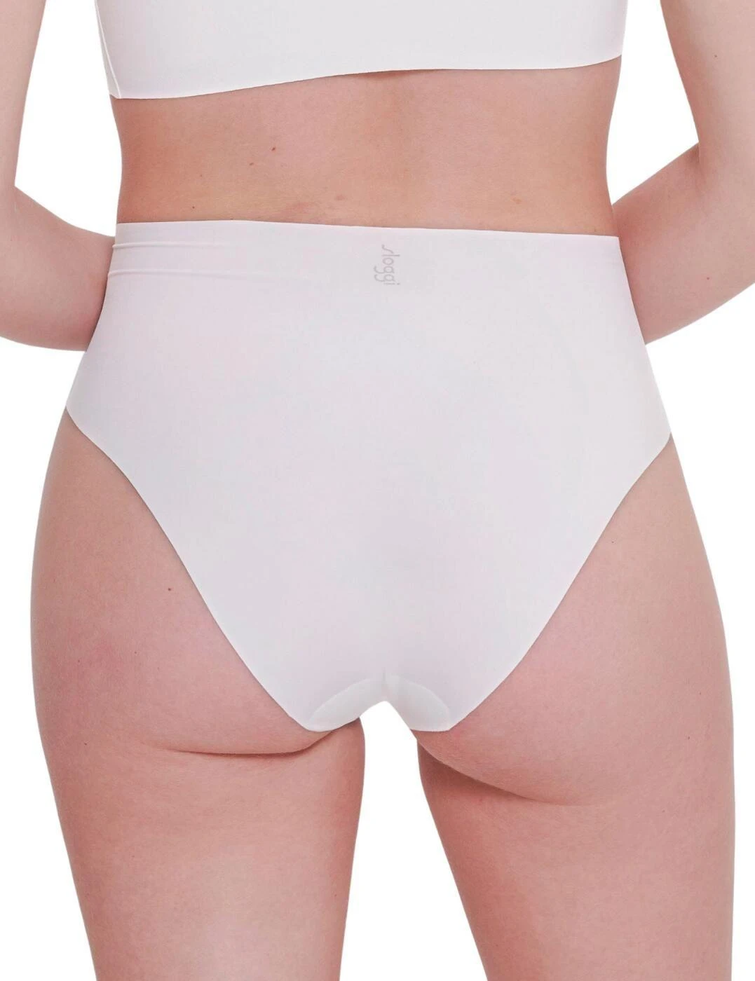 Sloggi Zero Feel High Waist Brief - Silk White 2 Sloggi Zero Feel High Waist Brief - Silk White - Image 2