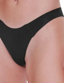 Sloggi Zero Feel Tanga Brief - Black -Belle Lingerie Store 63978 sloggi zero feel tanga brief black 4