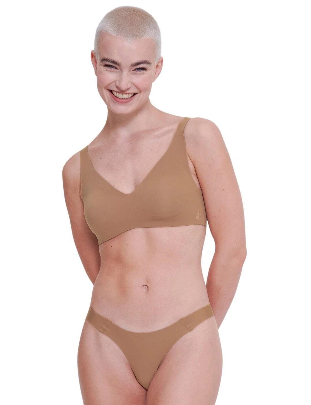 Sloggi Zero Feel Tanga Brief - Nostalgic Brown 5 Sloggi Zero Feel Tanga Brief - Nostalgic Brown - Image 5