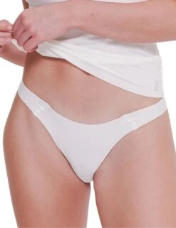 Sloggi Zero Feel Tanga Brief - Silk White