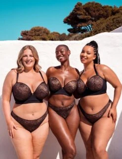 Curvy Kate Hey Girls Thong - Black/Latte 19 Curvy Kate Hey Girls Thong - Black/Latte -Belle Lingerie Store 63991 curvy kate hey girls thong blacklatte 10