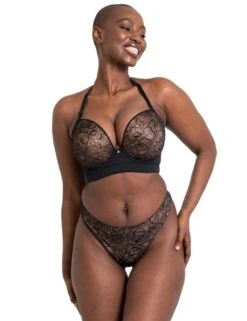 Curvy Kate Hey Girls Thong - Black/Latte 14 Curvy Kate Hey Girls Thong - Black/Latte -Belle Lingerie Store 63991 curvy kate hey girls thong blacklatte 5