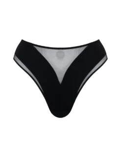 Scantilly By Curvy Kate Swerve High Waist Brief - Black -Belle Lingerie Store 64017 scantilly by curvy kate swerve high waist brief black 3