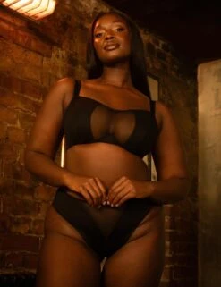 Scantilly By Curvy Kate Swerve High Waist Brief - Black -Belle Lingerie Store 64017 scantilly by curvy kate swerve high waist brief black 7