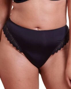 Curvy Kate Wild One Brazilian Brief - Black
