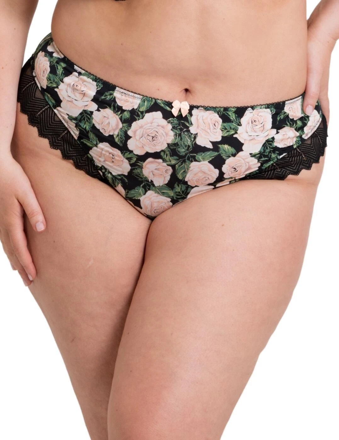 Curvy Kate Wild One Brazilian Brief - Floral Print 1 Curvy Kate Wild One Brazilian Brief - Floral Print
