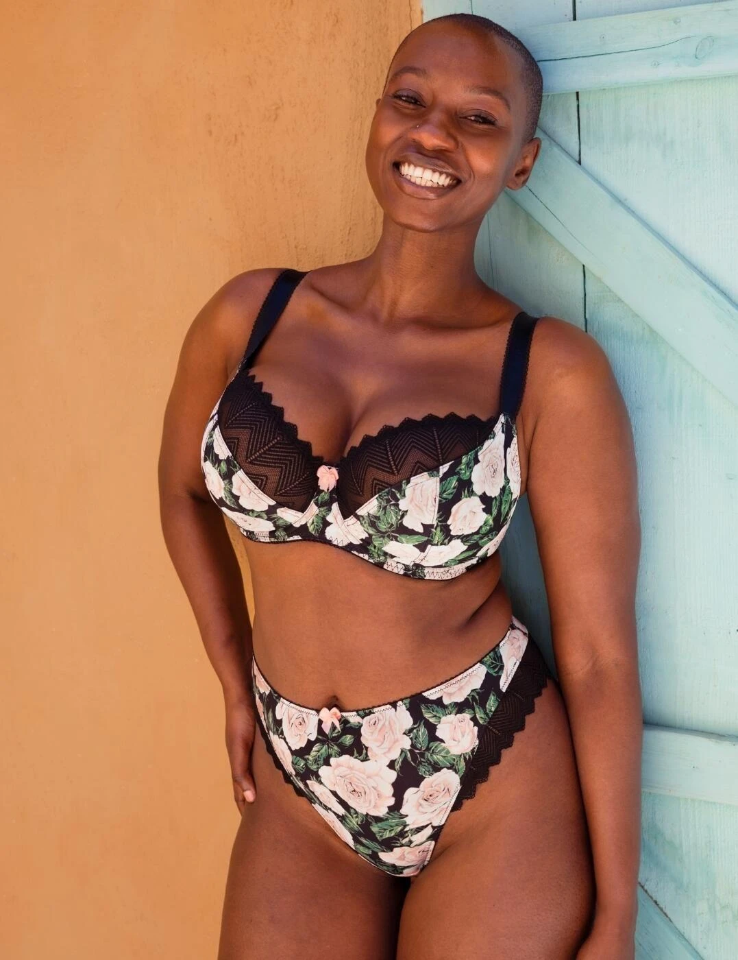 Curvy Kate Wild One Brazilian Brief - Floral Print 6 Curvy Kate Wild One Brazilian Brief - Floral Print - Image 6