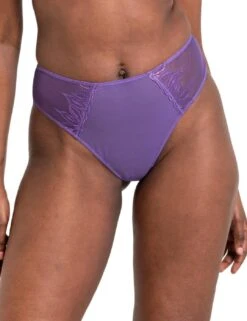 Curvy Kate Flare Deep Thong - Amethyst Purple