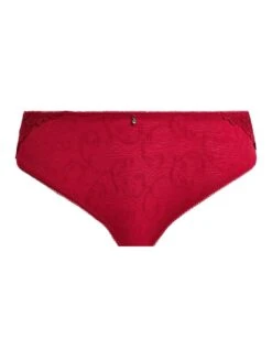 Fantasie Portia Brazilian Brief - Red -Belle Lingerie Store 64100 fantasie portia brazilian brief red 3