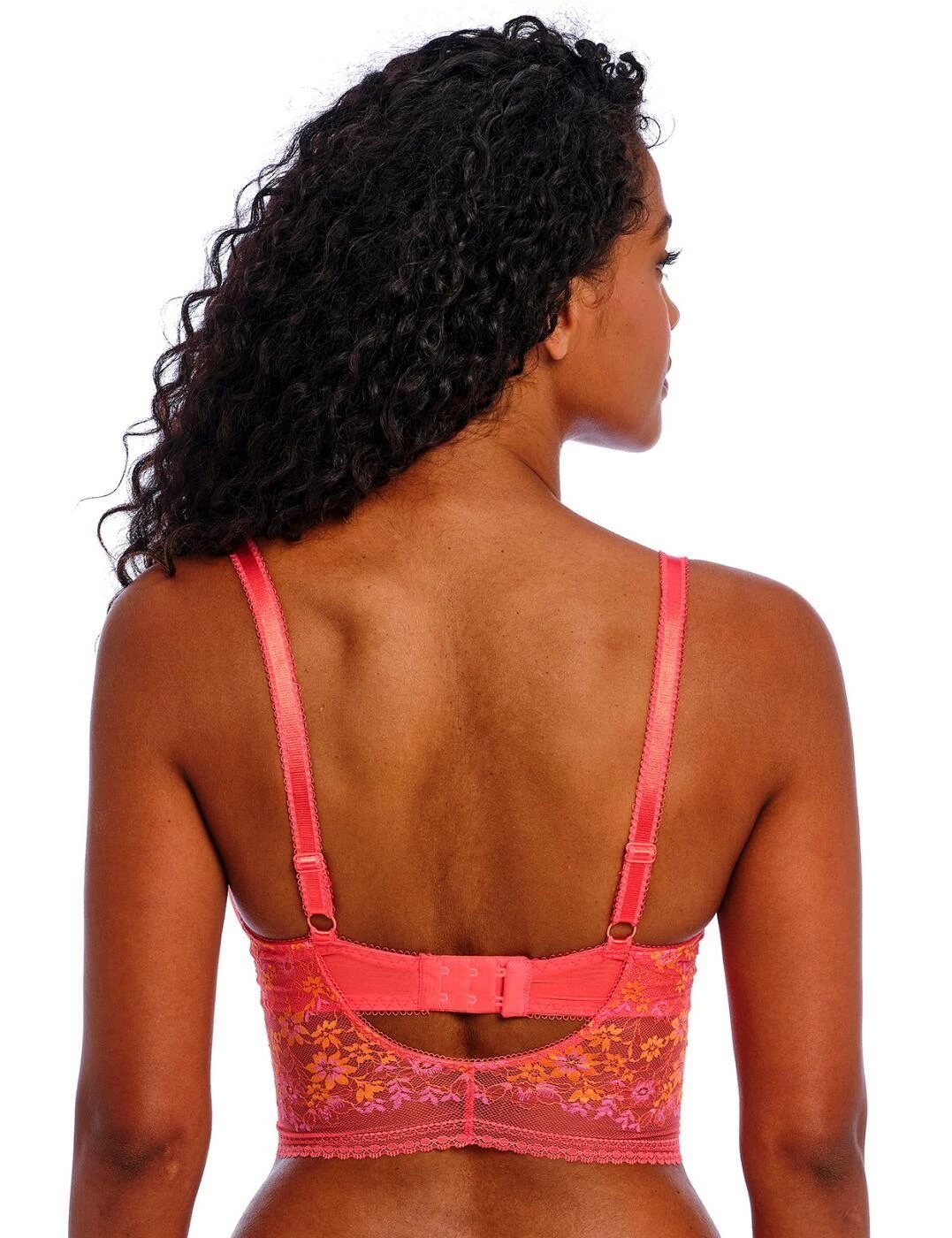 Freya Sydnie Longline Bra - Strawberry Ice 2 Freya Sydnie Longline Bra - Strawberry Ice - Image 2
