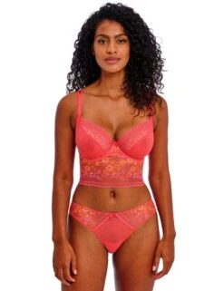 Freya Sydnie Longline Bra - Strawberry Ice 12 Freya Sydnie Longline Bra - Strawberry Ice -Belle Lingerie Store 64177 freya sydnie longline bra strawberry ice 5