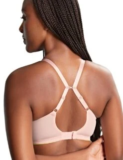 Panache Faith Moulded Plunge Bra - Blush Pink -Belle Lingerie Store 64229 panache faith moulded plunge bra blush pink 4