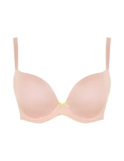 Panache Faith Moulded Plunge Bra - Blush Pink -Belle Lingerie Store 64229 panache faith moulded plunge bra blush pink 5