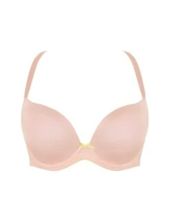 Panache Faith Moulded Plunge Bra - Blush Pink -Belle Lingerie Store 64229 panache faith moulded plunge bra blush pink 6