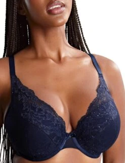 Panache Ana High Apex Plunge Bra - Midnight Sequin 13 Panache Ana High Apex Plunge Bra - Midnight Sequin -Belle Lingerie Store 64296 panache ana high apex plunge bra midnight sequin 5