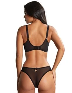 Panache Meadow Brazilian Brief - Black 10 Panache Meadow Brazilian Brief - Black -Belle Lingerie Store 64316 panache meadow brazilian brief black 5