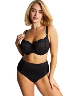 Sculptresse By Panache Ashley High Waist Brief - Black -Belle Lingerie Store 64328 sculptresse by panache ashley high waist brief black 4