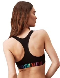 Calvin Klein Intense Power Pride Unlined Bralette - Black / Ombre Pride 6 Calvin Klein Intense Power Pride Unlined Bralette - Black / Ombre Pride -Belle Lingerie Store 64349 calvin klein intense power pride unlined bralette black ombre pride 2