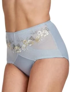 Miss Mary Of Sweden Floral Sun Brief - Dusty Blue