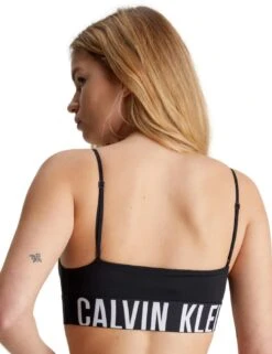 Calvin Klein Intense Power Unlined Bralette - Black -Belle Lingerie Store 64373 calvin klein intense power unlined bralette black 2