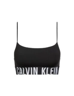 Calvin Klein Intense Power Unlined Bralette - Black -Belle Lingerie Store 64373 calvin klein intense power unlined bralette black 3