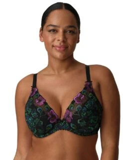 Prima Donna San Angel Plunge Bra - Peacock Feather