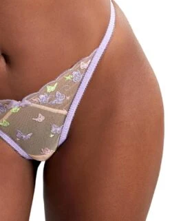 Panache Belle Thong - Butterflies -Belle Lingerie Store 64445 panache belle thong butterflies 5