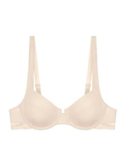 Triumph Natural Spotlight Moulded Bra - Fresh Powder -Belle Lingerie Store 64463 triumph natural spotlight moulded bra fresh powder 3