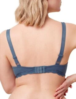 Triumph Natural Spotlight Moulded Bra - Liberty Blue -Belle Lingerie Store 64463 triumph natural spotlight moulded bra liberty blue 4