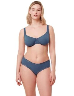 Triumph Natural Spotlight Moulded Bra - Liberty Blue -Belle Lingerie Store 64463 triumph natural spotlight moulded bra liberty blue 6