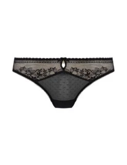 Freya Sydnie Brazilian Brief - Black -Belle Lingerie Store 64506 freya sydnie brazilian brief black 3