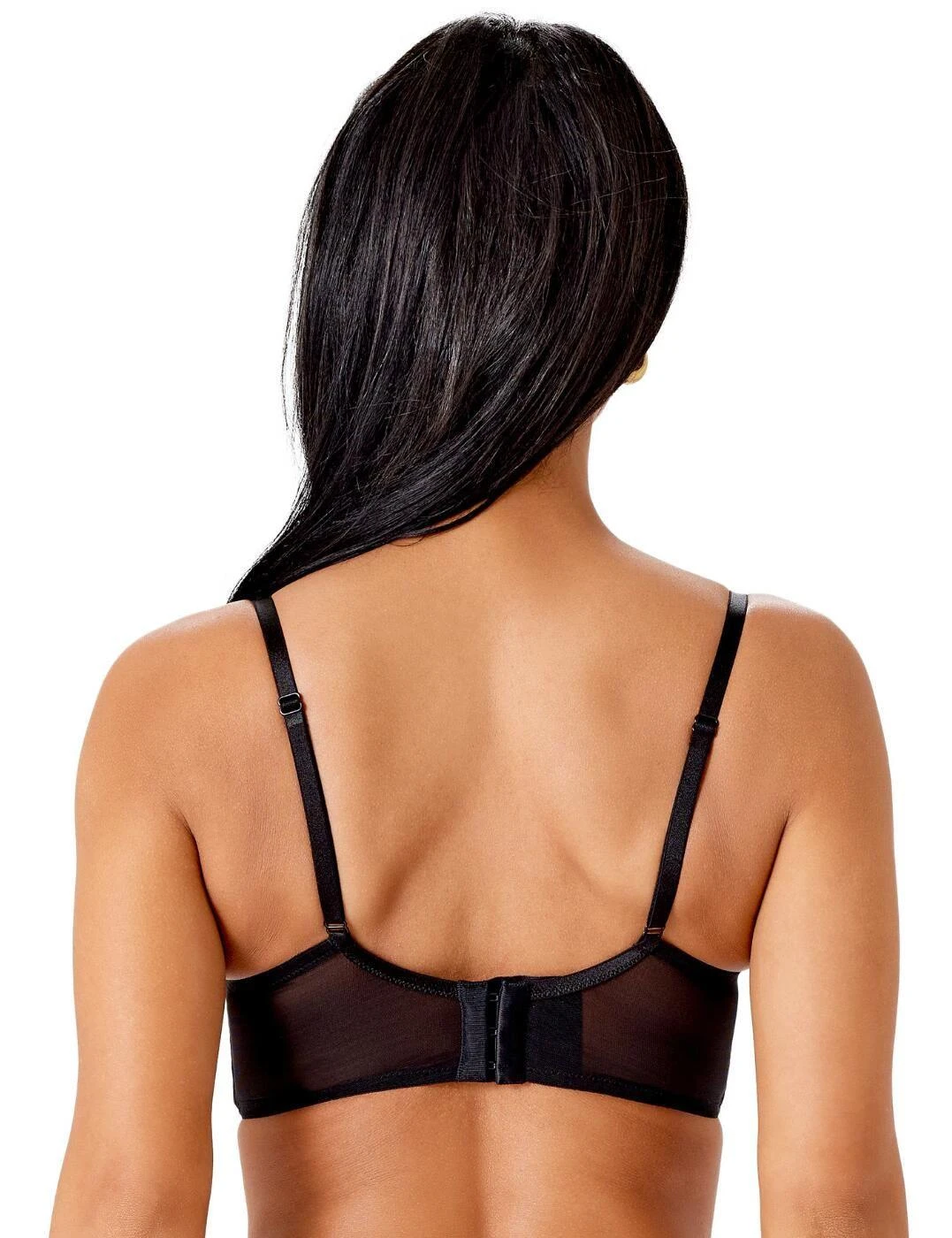 Gossard Suspense Longline Padded Plunge Bra - Black 2 Gossard Suspense Longline Padded Plunge Bra - Black - Image 2