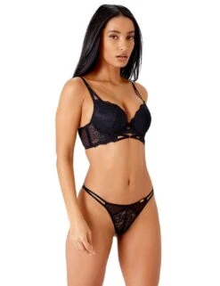 Gossard Suspense Longline Padded Plunge Bra - Black 18 Gossard Suspense Longline Padded Plunge Bra - Black -Belle Lingerie Store 64518 gossard suspense longline padded plunge bra black 9